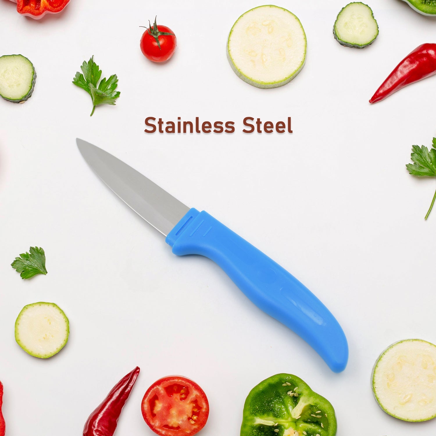 5834 Stainless Steel Knife For Kitchen Use, Knife Set, Knife & Non-Slip Handle With Blade Cover Knife, Fruit, Vegetable,Knife Set (1 Pc) 5834 Stainless Steel Knife For Kitchen Use, Knife Set, Knife & Non-Slip Handle With Blade Cover Knife, Fruit, Vegetable,Knife Set (1 Pc)